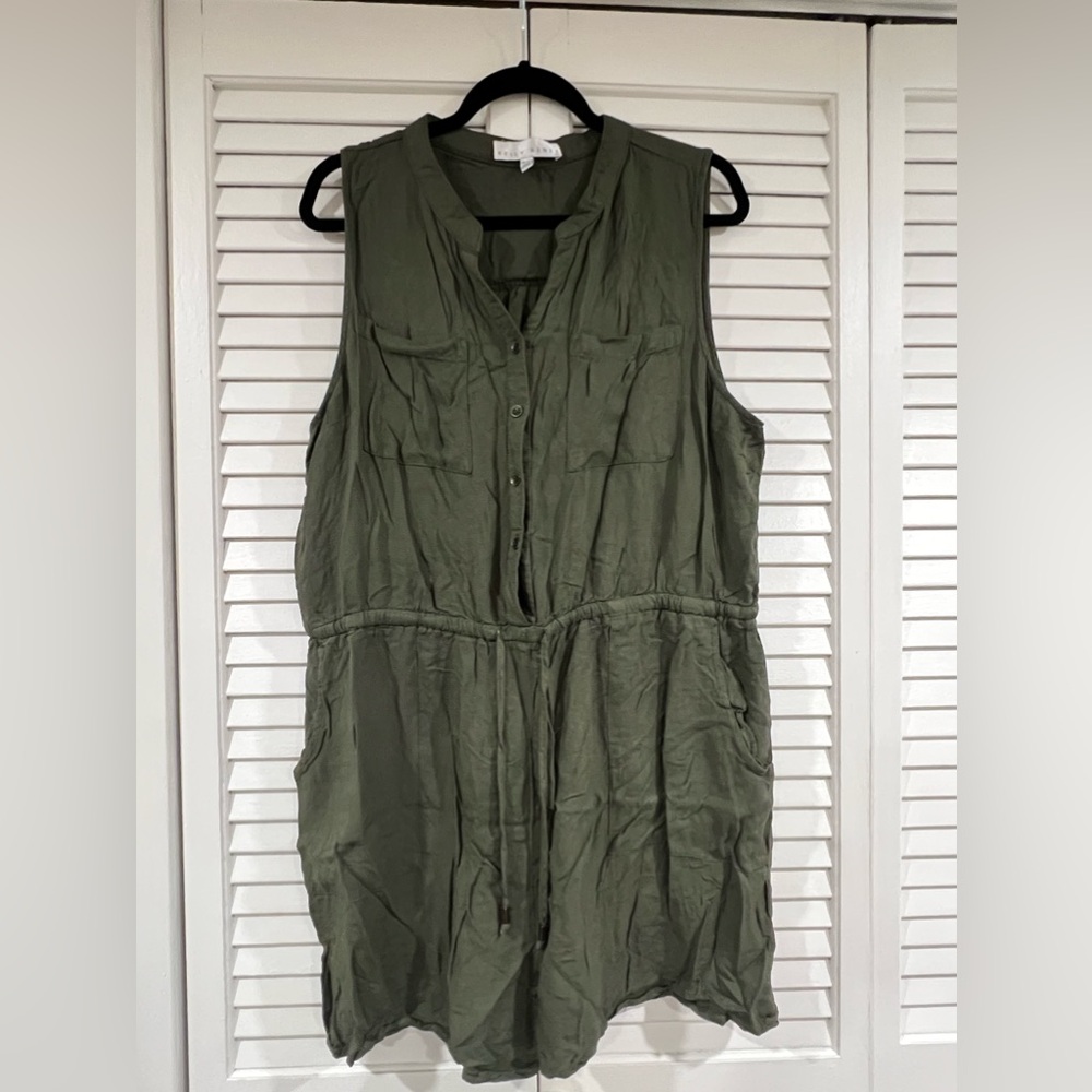 Kelly Renee Olive Green Romper